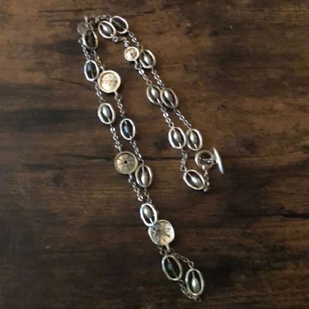VNT Sigrid  Olsen Beaded Gold-tone Necklace